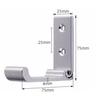 Aluminum Alloy Foldable Clothes Hook Wall Mounted