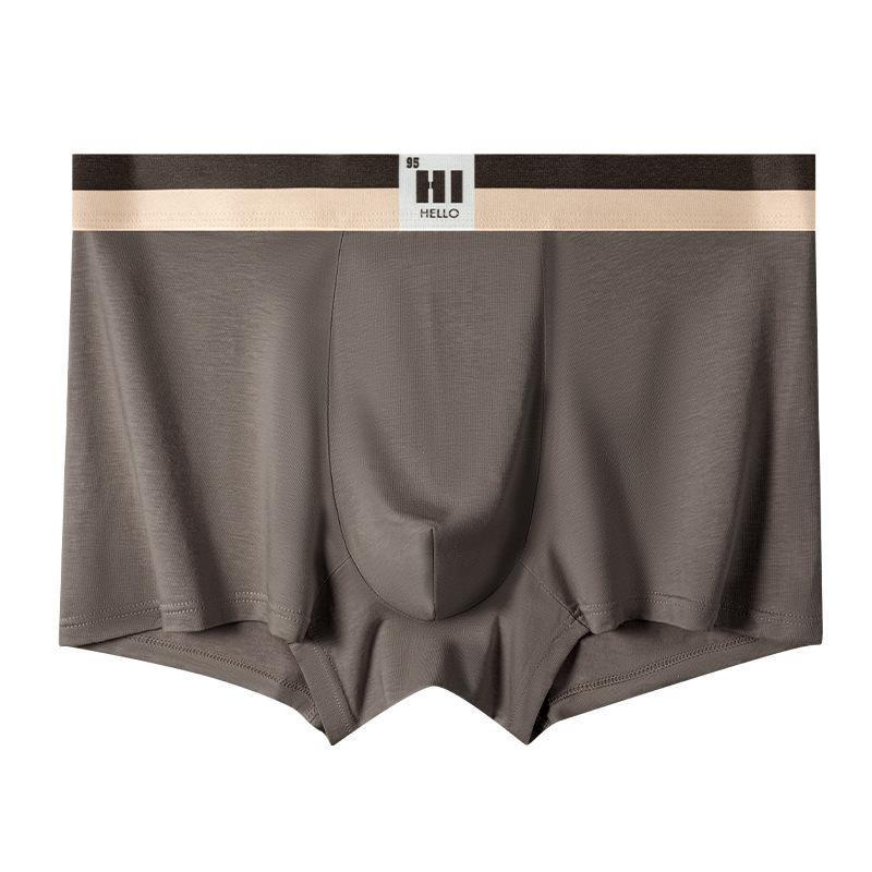 Men's Underwear Men's Youth Shorts Comfortable and Breathable Mid Waist Flat Angle Pants