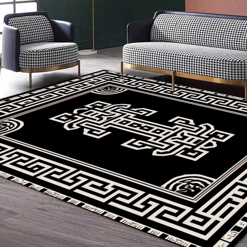 Modern Minimalist Carpet for Living Room Luxury Style Large Room Rugs for Bedroom Decor Home Washable Non-slip Lounge Floor Mats