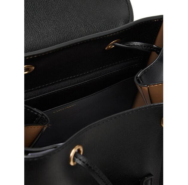 Рюкзак Calvin Klein Foil Logo Flap Backpack LV04F3297G чёрный