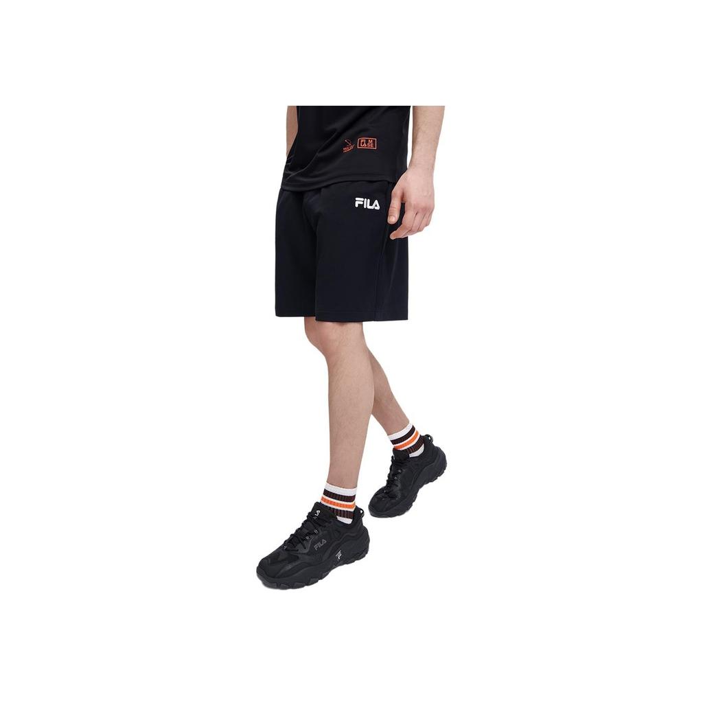 New FILA ORIGINALE Casual Shorts Men's Jet Black F11M329602FBK