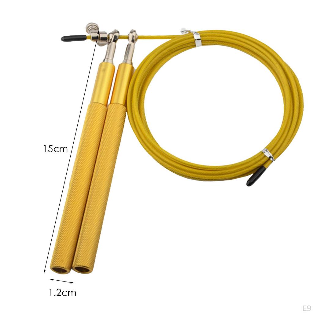 Hochgeschwindigkeits-Springseil für Kinder und Erwachsene – Längenverstellbares Outdoor-Training