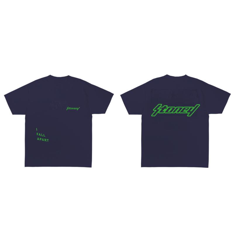 New Summer Cool T Shirt Hip Hop T-Shirt Men Women Stoney Two Side Letter Print Tshirts Cotton Swag EU Size Tee Tops