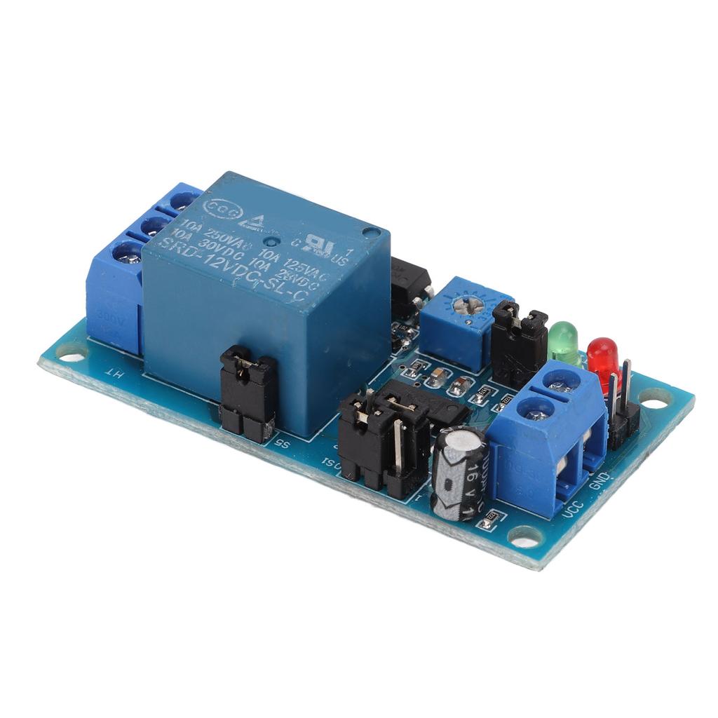 Time Delay Relay Switch Module DC12V Normally Open Trigger for Automation Equipment Modification