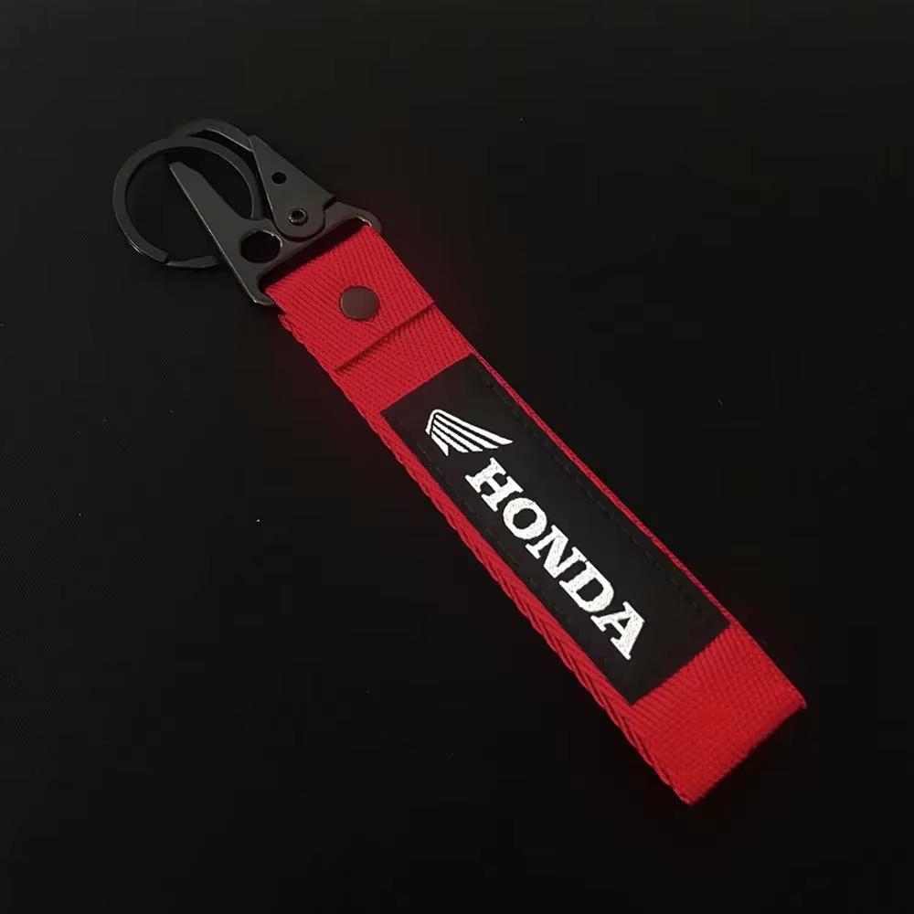Car KeyChain Lanyard Key Strap Motorcycle Keyring Phone Lanyard Durable Key Strap Motorcycle Keyring For Honda CB400 CB650 FCBF KU9