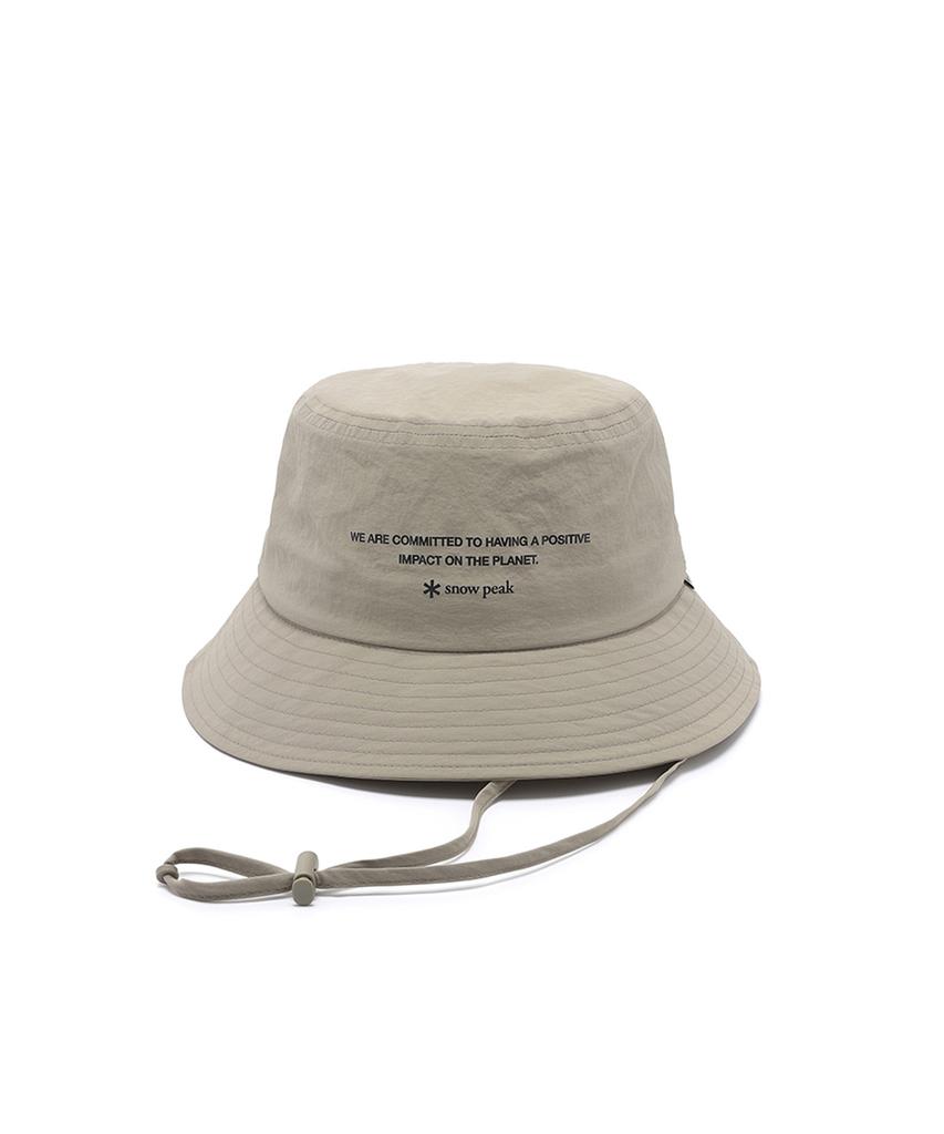 SNOWPEAK APPAREL Camp Hat (S25Zucha18) Yellow Gray