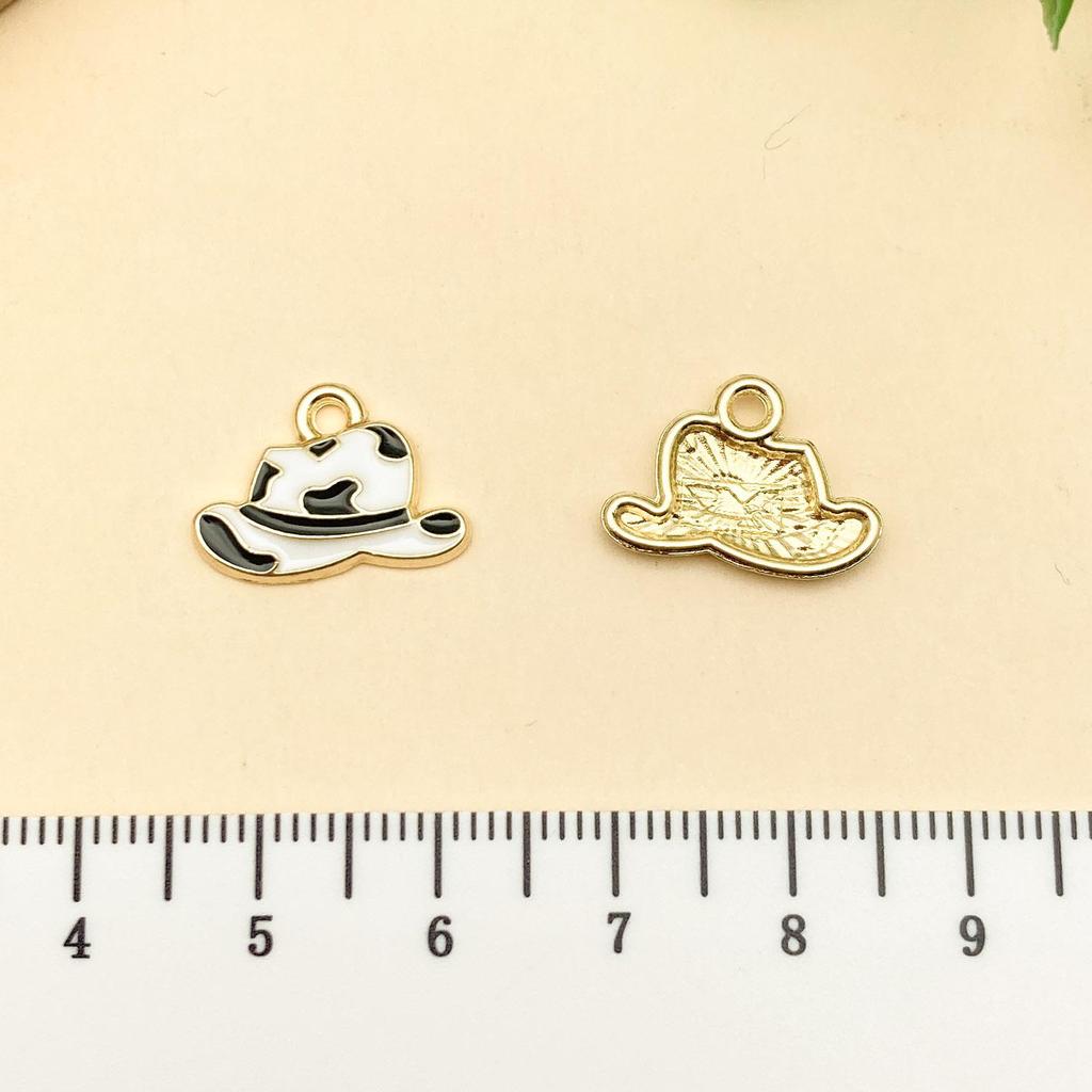 Western Cowboy Hat Boots Keychain with Horse Pendant