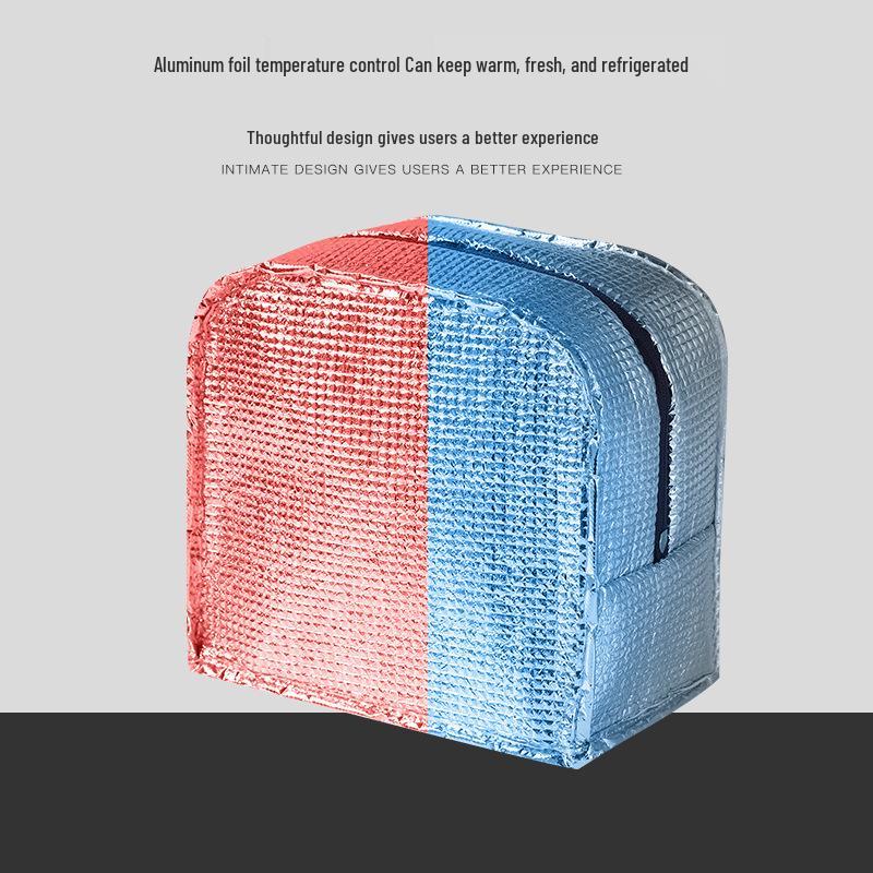 Insulated Bento Tote Lunch Bag - Waterproof, Oilproof, and Thickened for Students & Office Workers