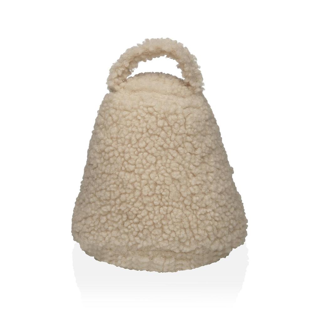 White Cotton Doorstop