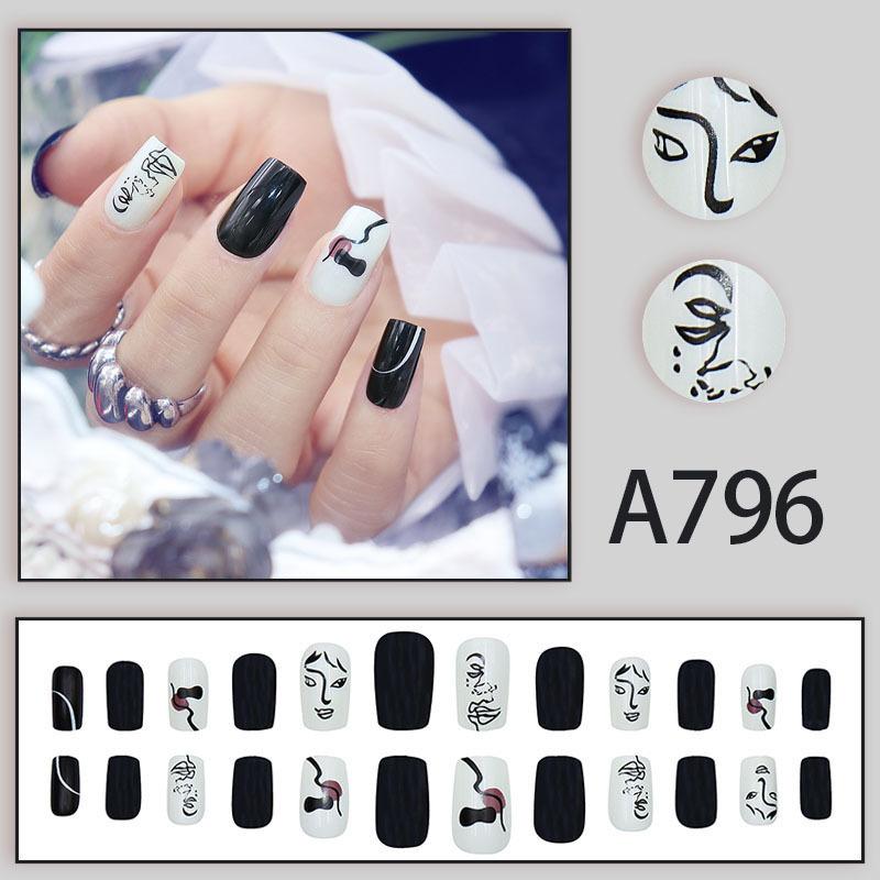 

24 шт./коробка Quick Nails Різні метелики 3D-квіти Прості наклейки для нейл-арту Накладні нігті своїми руками.