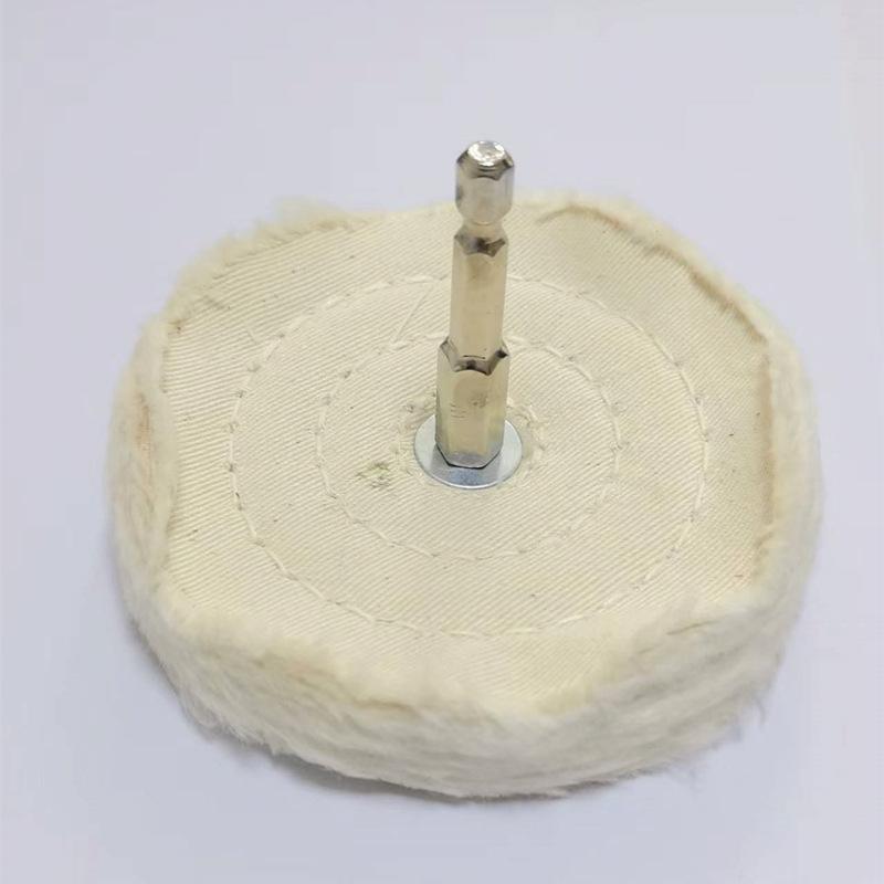 6-Piece Polishing Flap Wheel and Wax Set for Metal Grinding