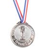 2.55 in Medal Football Competition Prize Souvenir Gift Gold Plastic Winner Medal Gold Silver Bronze Prize for Competitions Party