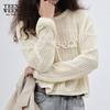 Teenie Weenie Women's Knitted Hollow-Out Cardigan