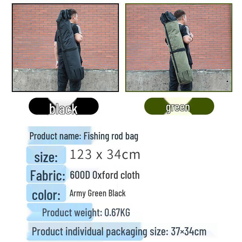 Outdoor Fishing Rod & Gear Storage Bag