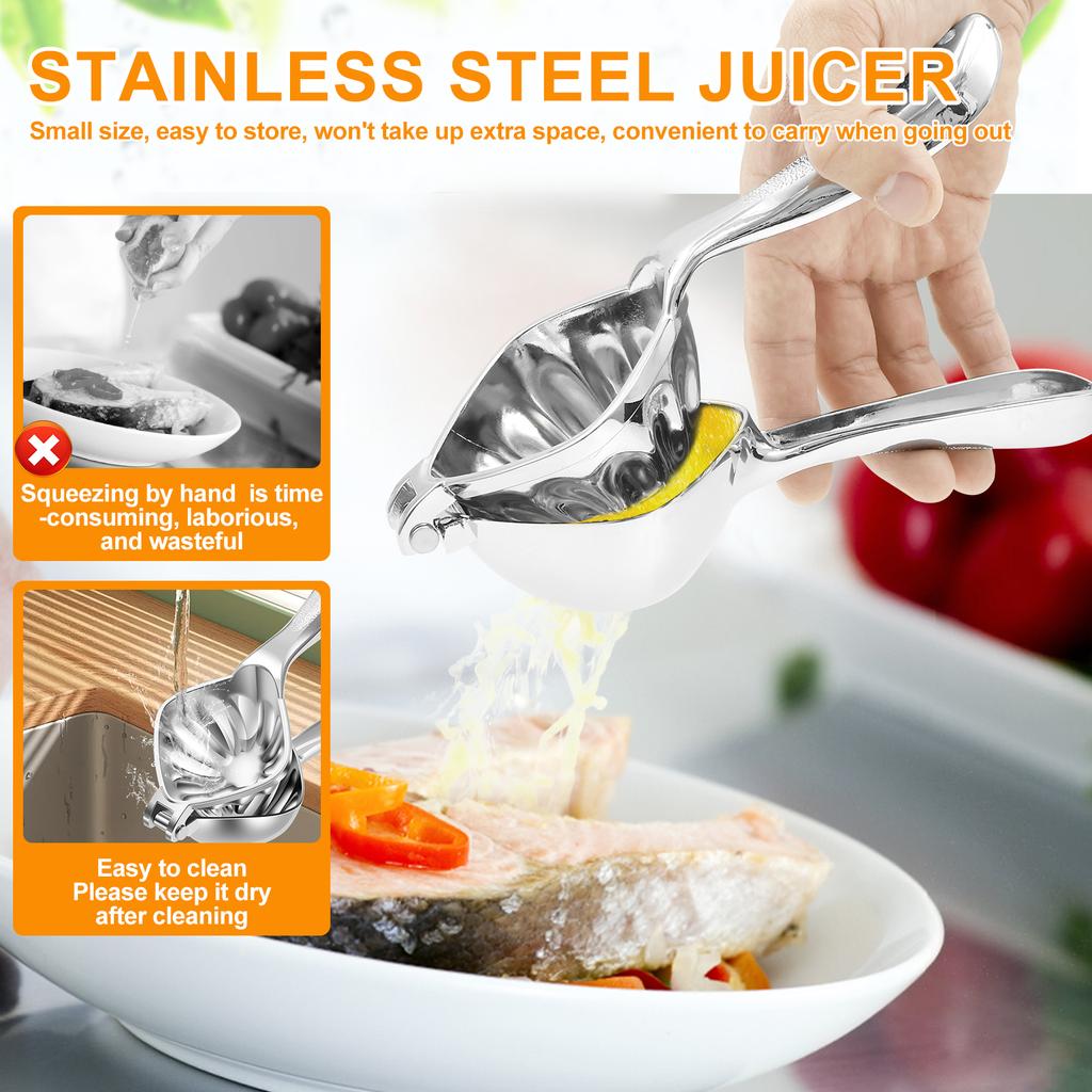 Manual Juicer Processor Lemon Squeezer Orange Fruit Household Lemon Clip Fruit Pressing Kitchen Bar Restaurant Accessories