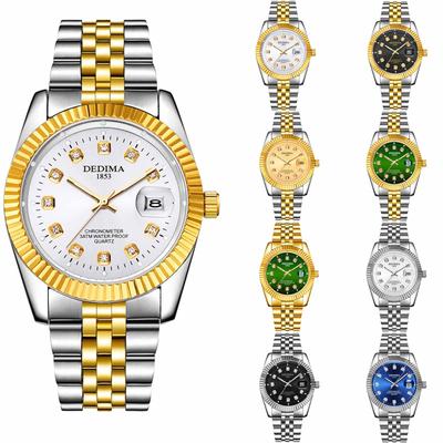 Men's Waterproof Luminous Running Alarm Clock Watch