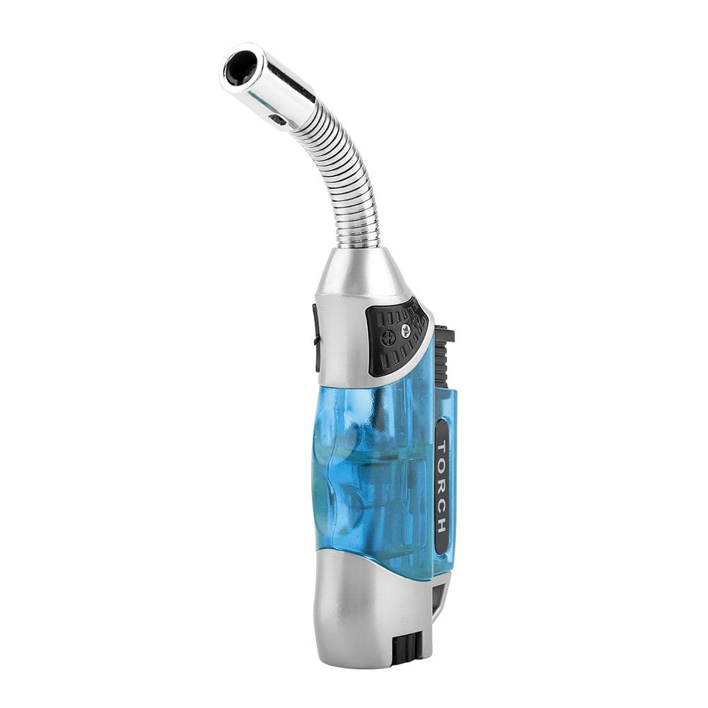 Electric Windproof Gas Lighter BBQ Stove Cooker Igniter (Transparent)