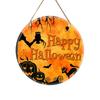Halloween Wooden Hanging Decor for Front Door Entryway