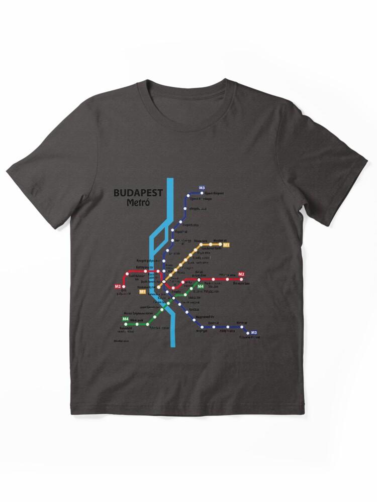 Metro BUDAPEST metro network Essential Unisex T-Shirt