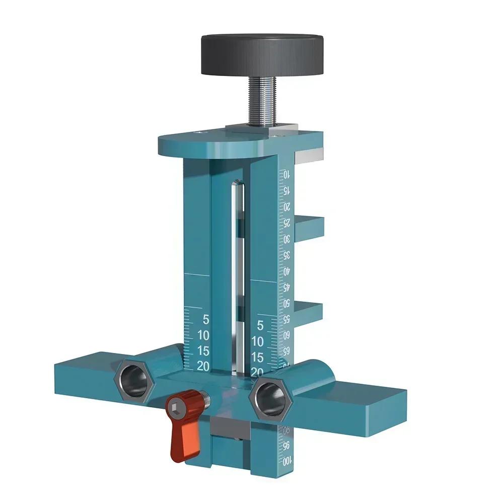 

Mounting Jig for Cabinet Doors with Adjustable Length Control and Positioning to Prevent Slippage and Enhance Accuracy China Mainland