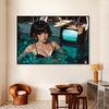 Surrealistic Game Anime Girl Fashion Sexy Girl Portrait Artwork Poster Canvas Paintings Wall Art Pictures Home Decor