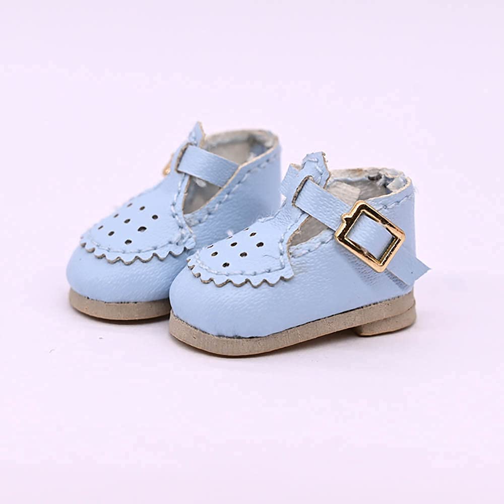niannyyhouse Obitsu doll shoes Obitsu 11cm doll shoes Nendoroid shoes Obitsu 11 shoes for OB11 (blue)