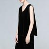 Women's Mulberry Silk Velvet V-Neck Sleeveless Top