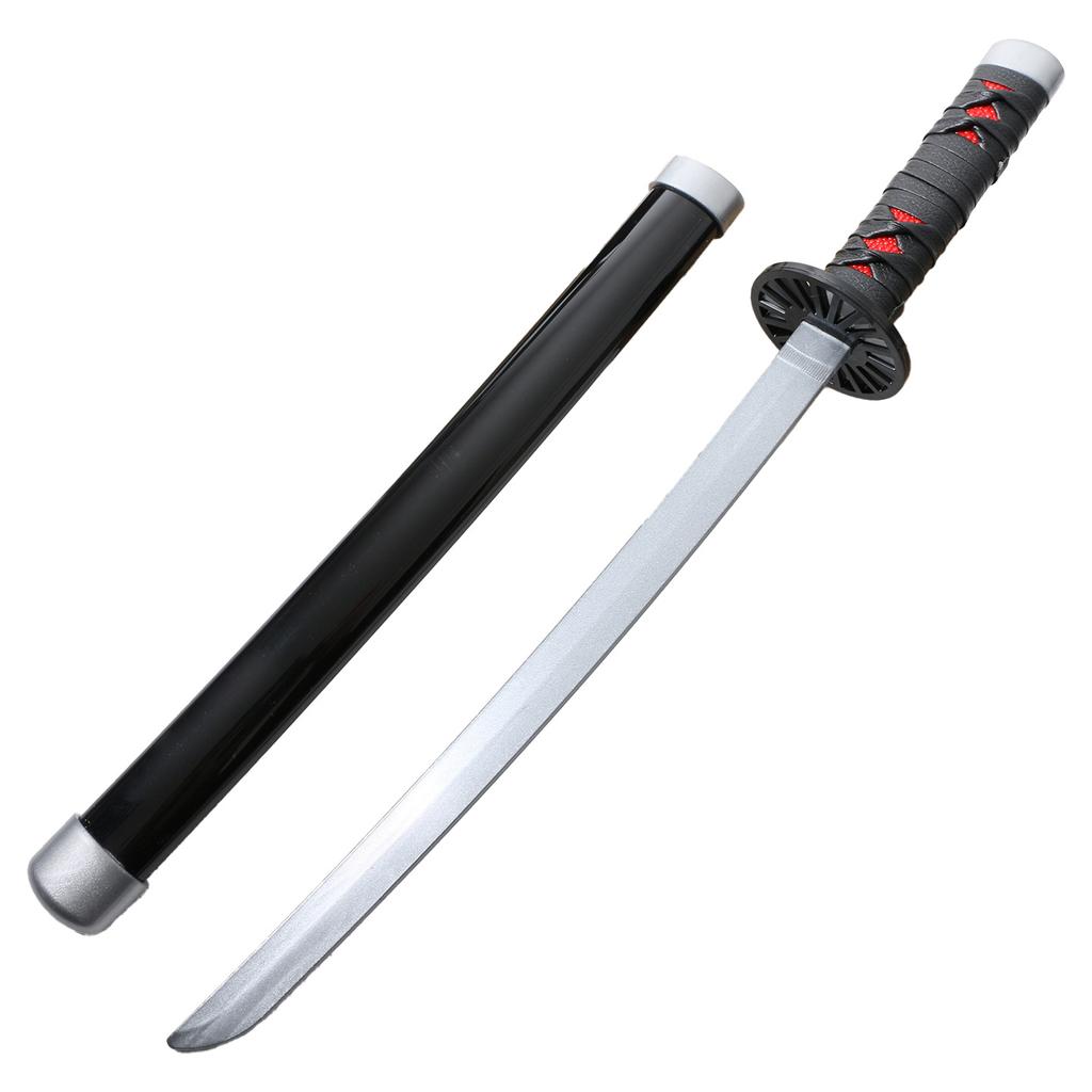 45cm Neuestes Cosplay Hagashi Akihito Kunststoff Katana Modell Rollenspiel Anime 18 Zoll Shinazugawa Sanemi Spielzeugschwert