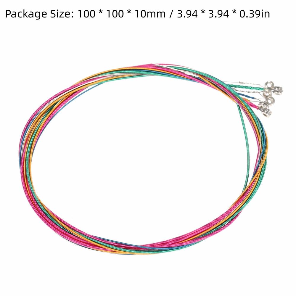 2Sets Alloy Acoustic Guitar Strings Replacement Guitar Strings For Acoustic Guitar