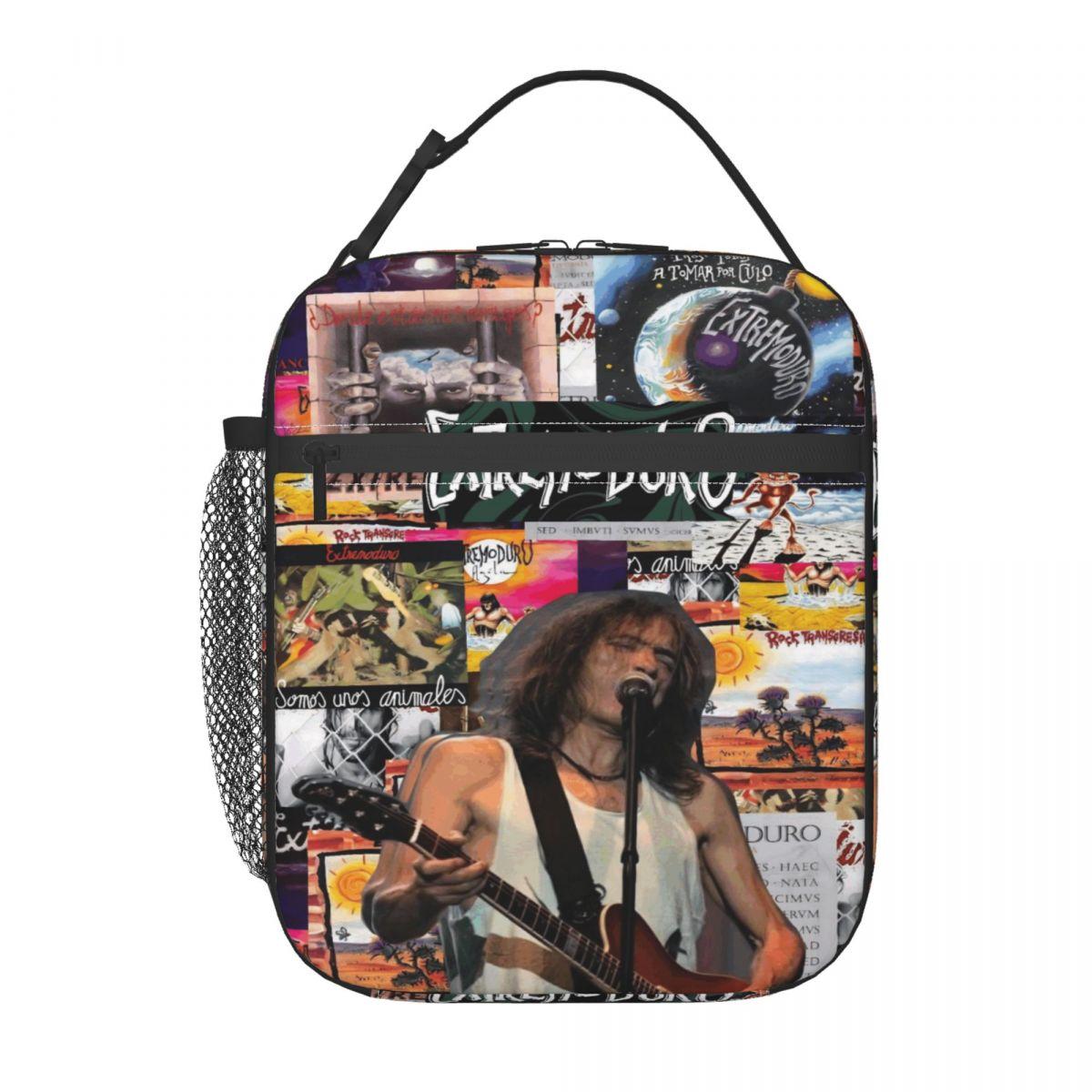 Extremoduro Rock Band Tour Thermal Insulated Lunch Bag for School Reusable Food Container Bags Thermal Cooler Lunch Boxes One Size