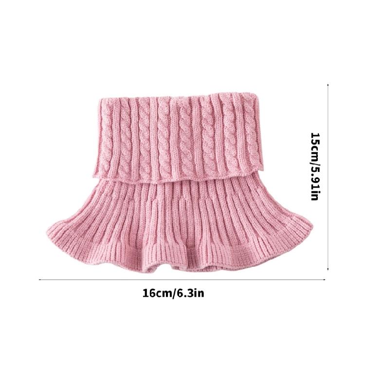 Fashion Neck Scarf Soft Yarn Stretchy Design Knitted Neck Wrap Winter Neck Protections For Women and Girls