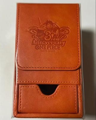 Sealed 3rd ANNIVERSARY SET Leather Deck Box Japanese One Piece Limited Edition