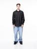 Chaenseseunoi Western Pocket Denim Shirt - Black Indigo /W243Sh03Bkm