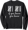 If You Know You Know, 67 Six Seven Meme Design Unisex Crewneck Sweatshirt