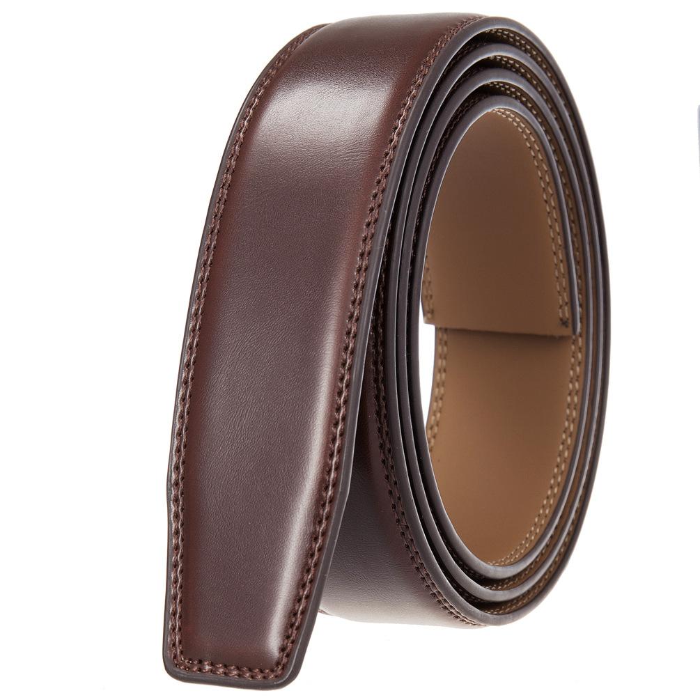 Mary Automatic men's belt strip 3.5cm wide automatic belt strip, simple commuter belt strip