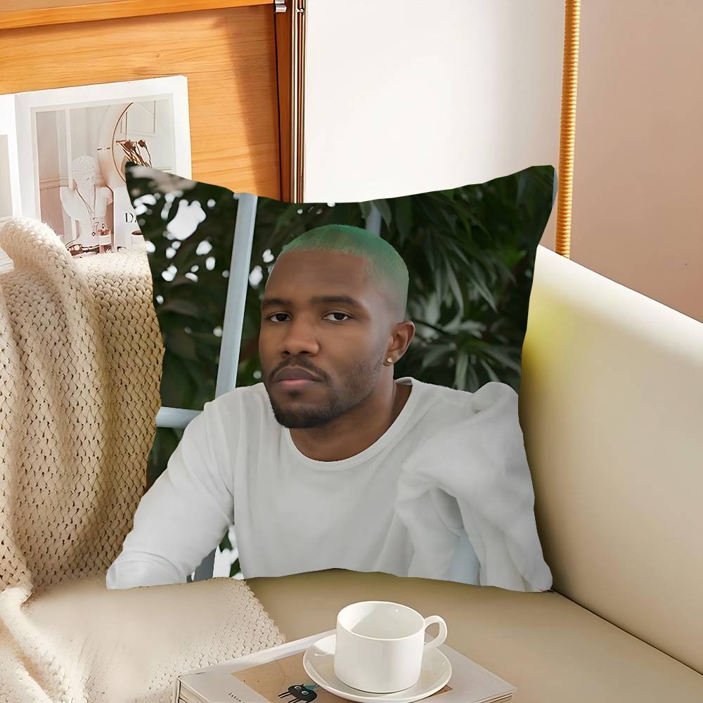 Singer Frank Ocean B-Blonde Pillow Case Throw Pillow Chair Seat Cushion Nap Pillows Cushion Seat Soft Pad Pillow Sofa Cushion