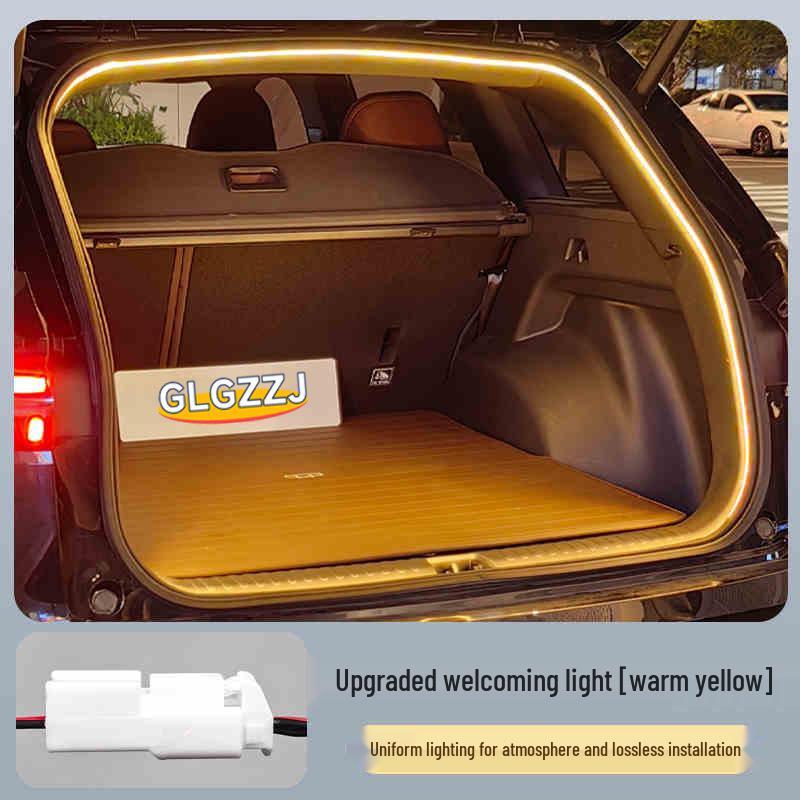 Compatible with Geely Xingyue L, Binyue, Boyue L, and Xingyao 8: Ambient LED Trunk and Tail Box Light.