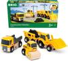 Coffret de 3 engins de chantier brio - ravensburger - mixte dès 3 ans