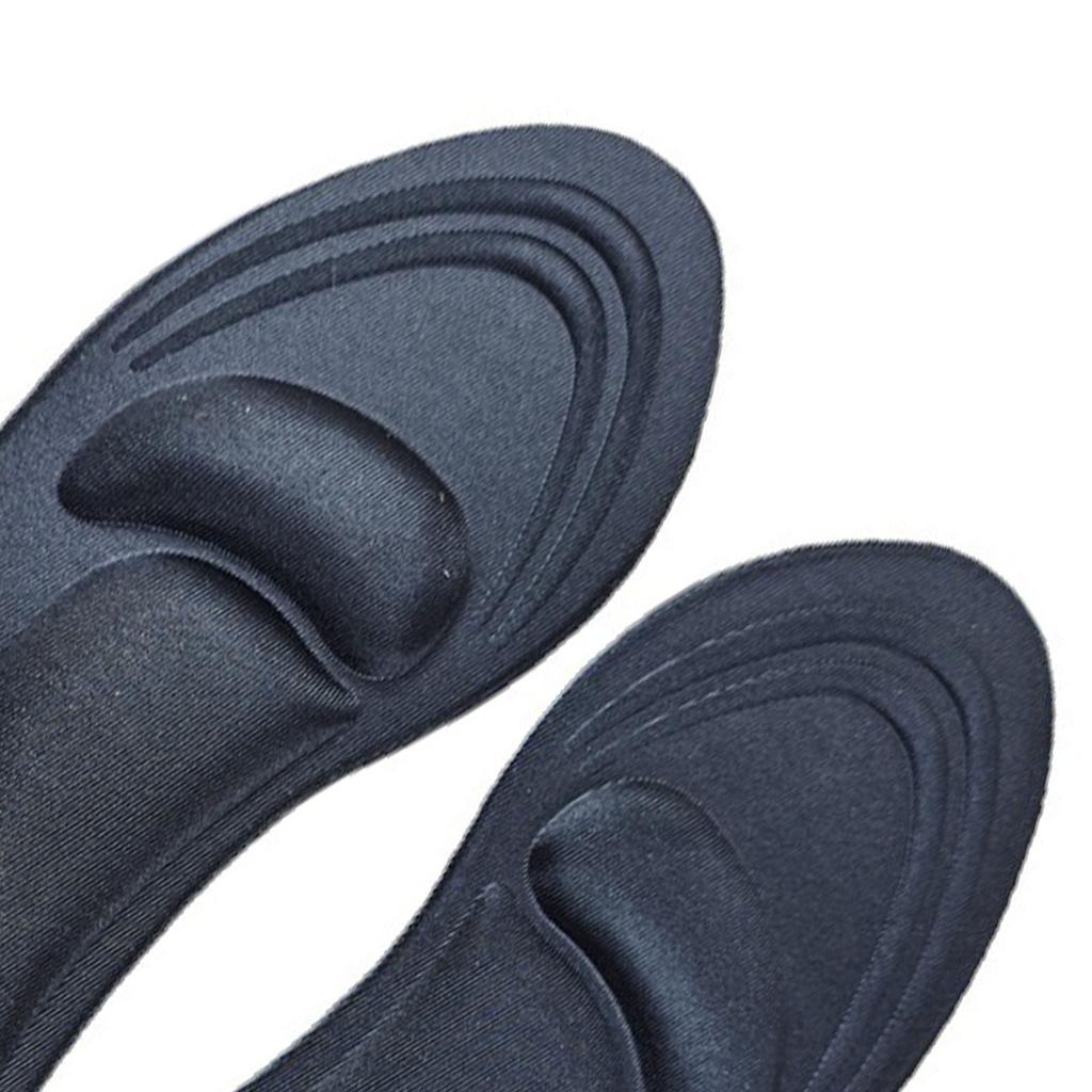 1 Pair Women and Men Insoles Soft Foam Breathable Sweat Absorbing Shock Absorbing Deodorization Arch Support Insole