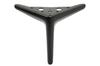 Anchor Elegant Furniture Leg, Black Matte, Height 15 Cm