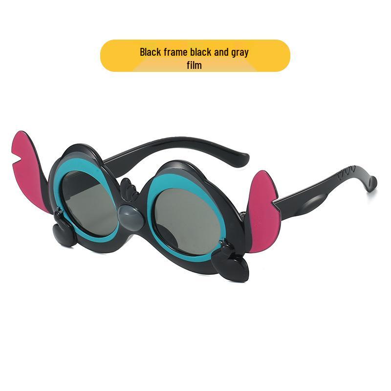 Stitch Cartoon Children's Sunglasses - Baby Sunscreen & Girls' Princess Glasses
