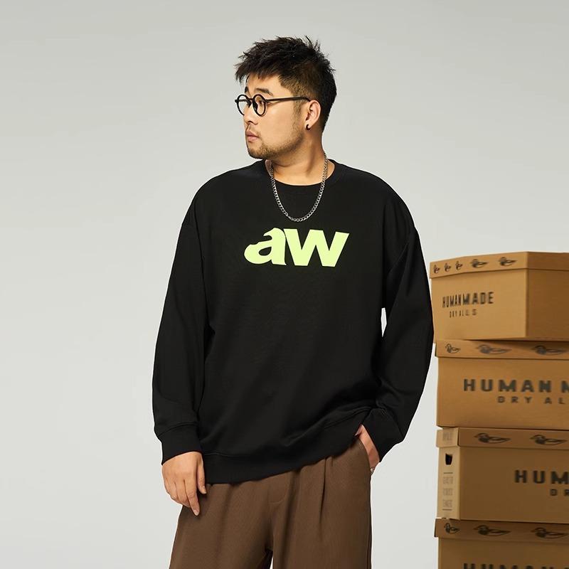 Printed soft high quality fabric wrinkle-resistant men's street sports casual breathable loose fashion trend comfortable long-sleeved tops