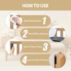 Double-sided Adhesive Furniture Wall Protectors Anti Vibration Shock Protection EVA Foam Pads Black White Headboard Bumper Bench