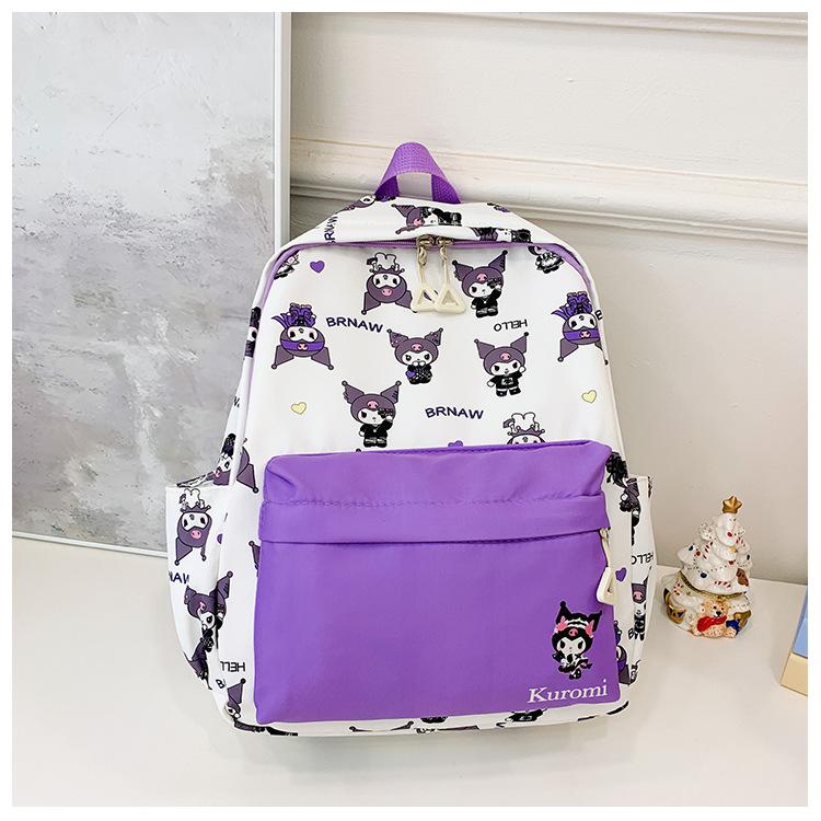 School BagsNew Children's  Cartoon Printed Backpack Girl Cute Casual Versatile Backpack