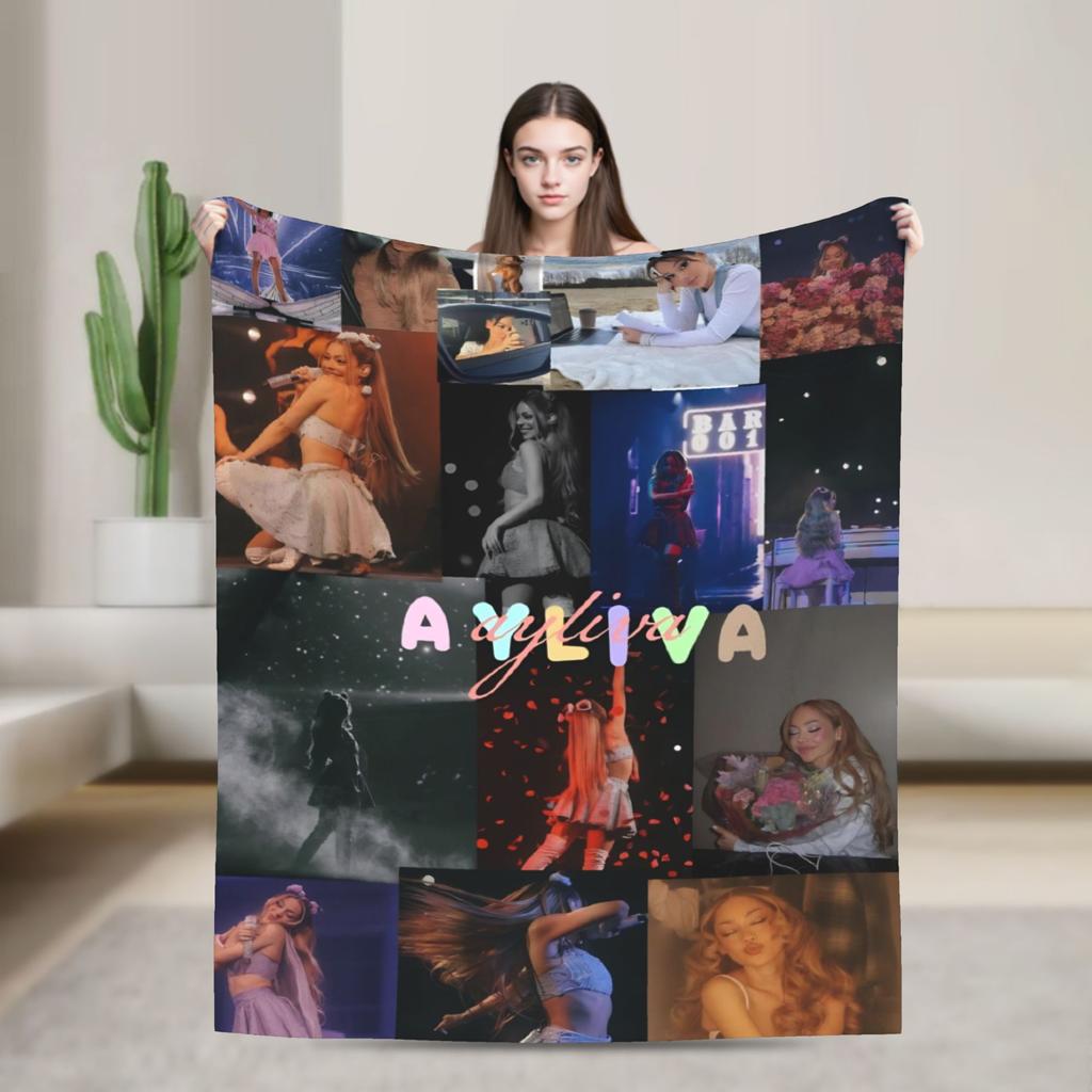 Ayliva Singer Tour 2025 Blanket Multi-size Super Soft Cozy  Throw Blankets for Couch Sofa and Bed