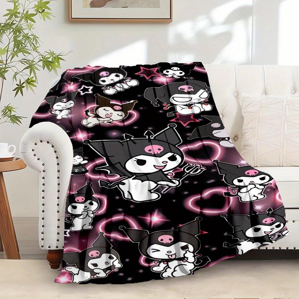 

1pc cute kawaii anime character blanket - great for home decoration, seasonal use, comfortable, machine washable, suitable for all ages, sui 130x150cm