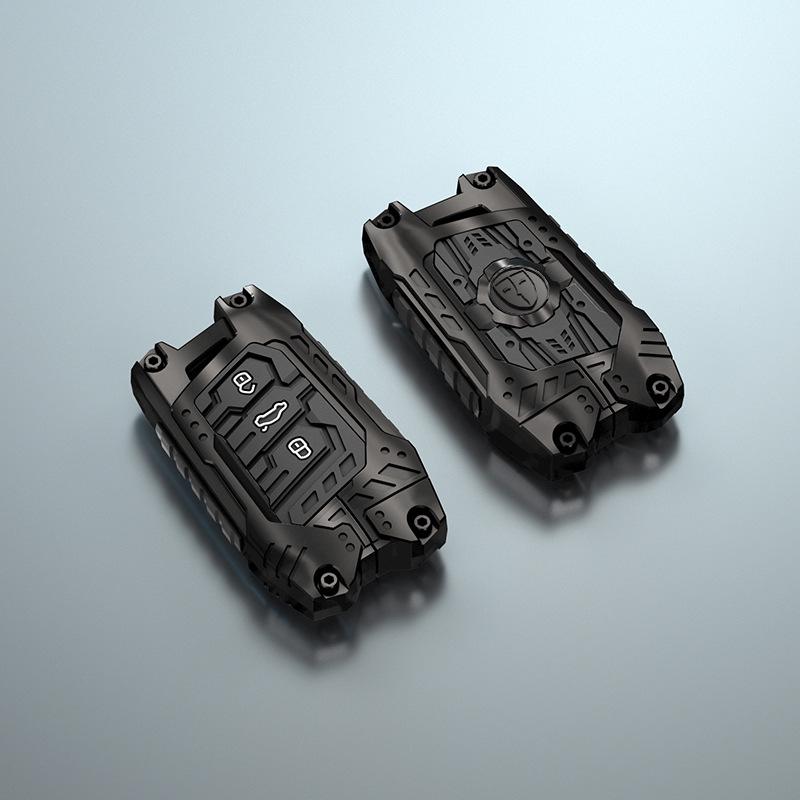 Car Key Case for Volkswagen Sagitar, Passat, and Lavida - Protective Shell and Buckle