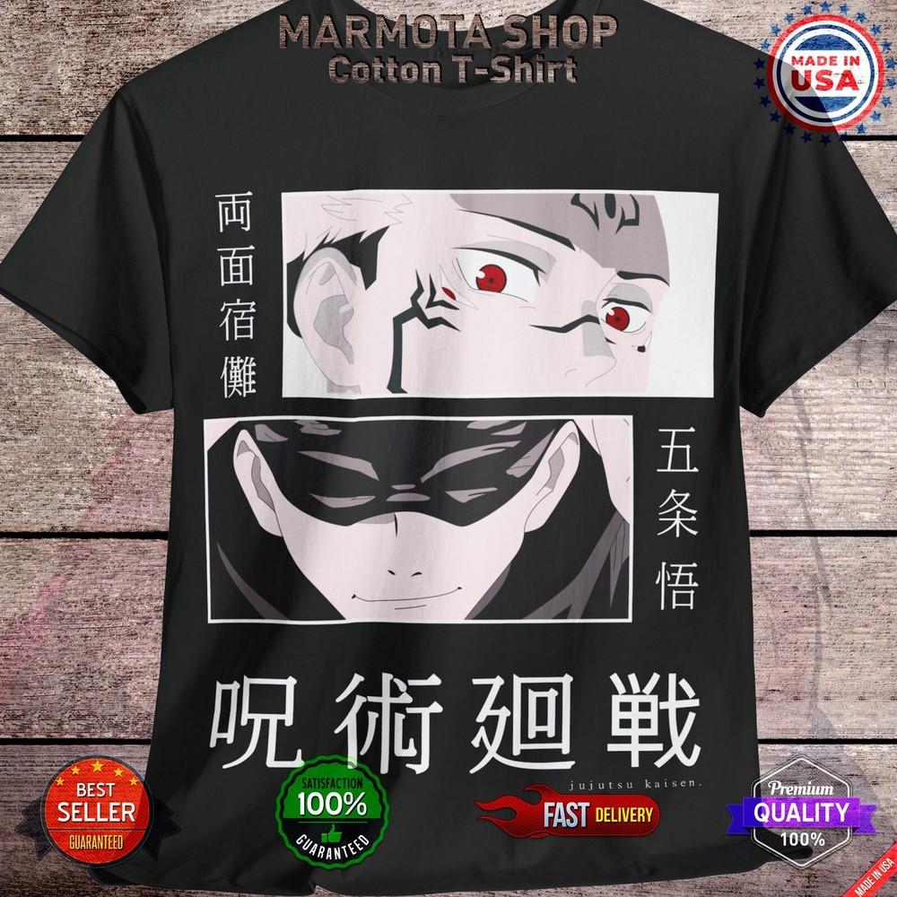 Sukuna Ryomen Jujutsu Kaisen T-Shirt Gojo Satoru Anime Japanese Tee Shirt JJK