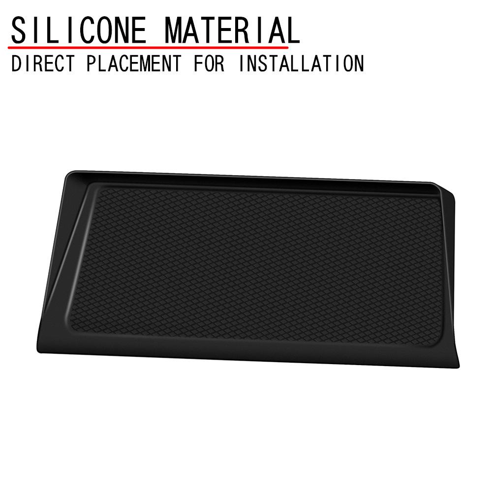 Wireless Charging Silicone Pad For 22 Mazda Cx-60/cx-80 Anti-Dust Anti-Slip Car Center Control Dash Mat Car Interior Access A2W7