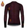 Long Sleeve Winter Cycling Clothing for Men, MTB Jersey, Thermal Fleece, Bib Pants Set, Triathlon, Spain